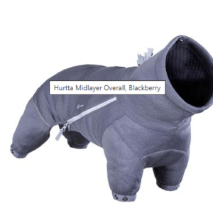 Hurtta Midlayer Overall Blacberry